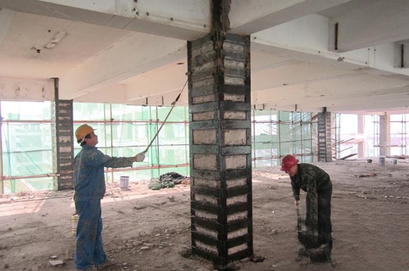 金寨型钢外包钢加固施工的质量怎么做检测？